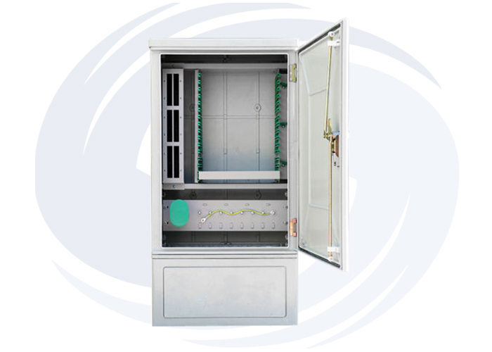 1- FODC-144F Fiber Optic Cross Cabinet